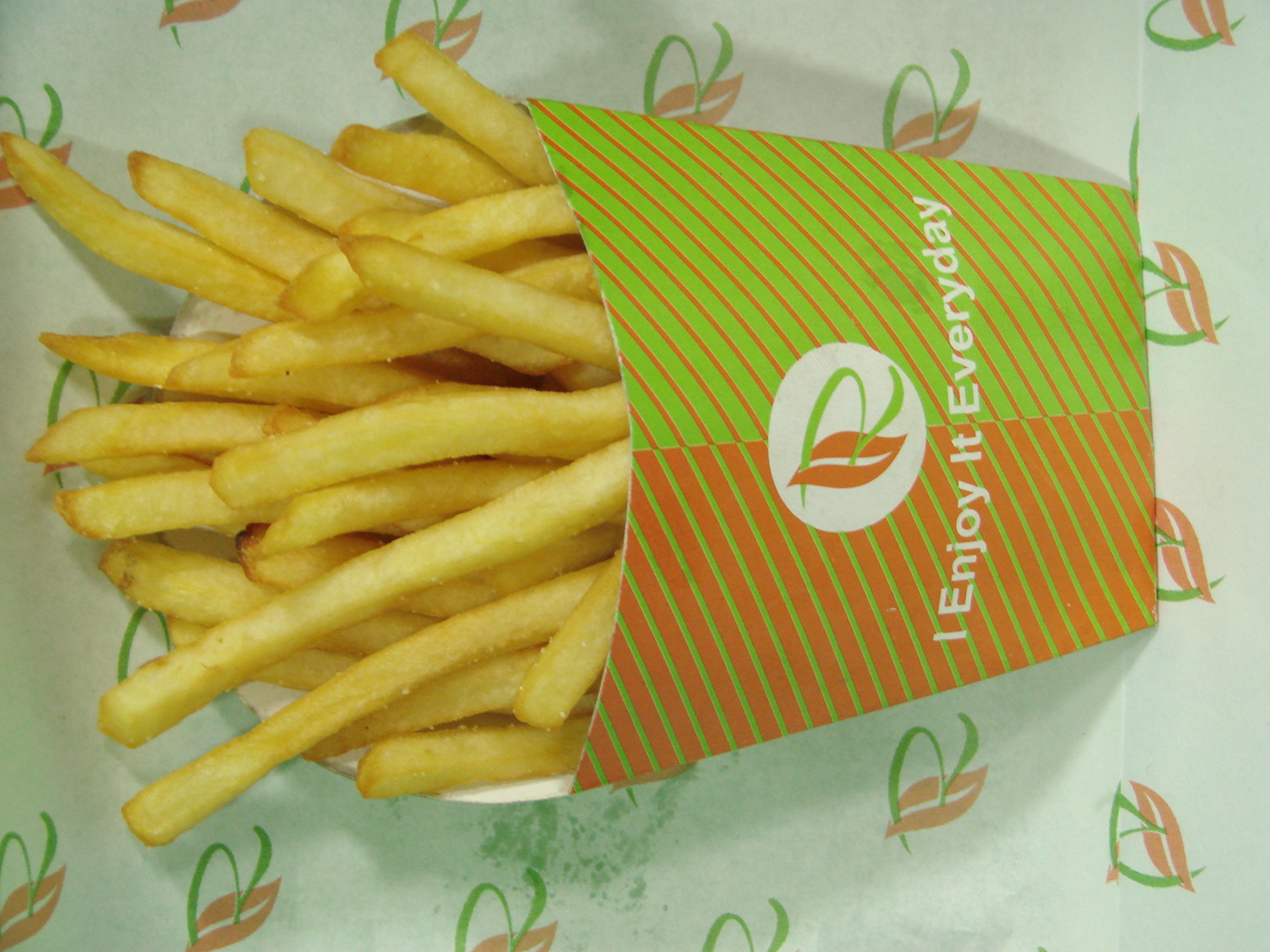 Rads Everyday French fries in branded packaging